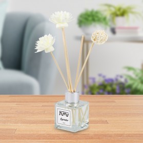 Taffware HUMI Parfum Ruangan Aroma Diffuser Reed Rattan Sticks Lavender 50ml - DF-100