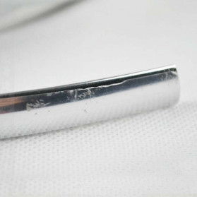 QEEPY Lis Dekorasi Interior Eksterior Mobil Moulding Chrome Trim Strip 22mm - C3578 - Silver - 4