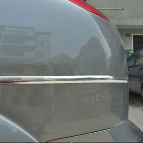 QEEPY Lis Dekorasi Interior Eksterior Mobil Moulding Chrome Trim Strip 22mm - C3578 - Silver - 6
