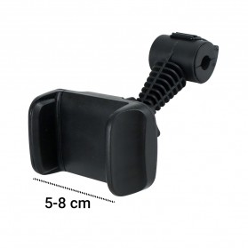 GEGDFG 360 Degree Backseat Headrest Smarphone Mount Car Holder - GP97 - Black - 5