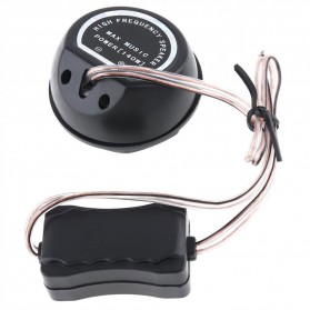 PCINENER Speaker Mini Dome Tweeter Loudspeaker Mobil HiFi 140W 2 PCS - TS-T280 - Black - 5