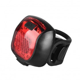 Deemount Lampu Sepeda LED Taillight 20 Lumens - XH-213 - Black
