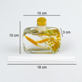 Taffware HUMI Parfum Ruangan Aroma Diffuser Reed Rattan Sticks Shangri-La 100ml - DF-200 - 7