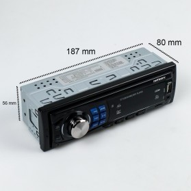 Taffware Tape Audio Mobil MP3 Player Bluetooth Wireless Receiver 12V - MP3-S210L - Black - 8