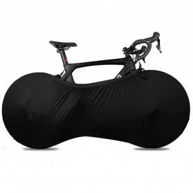 West Biking Cover Sarung Pelindung Sepeda Anti-dust Bike Wheels Frame Storage Bag 150 cm - 355G - Black - 1