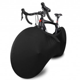 West Biking Cover Sarung Pelindung Sepeda Anti-dust Bike Wheels Frame Storage Bag 150 cm - 355G - Black - 2