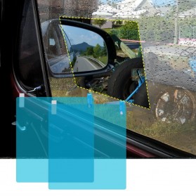 MOVEO Sticker Anti Fog Spion Mobil Waterproof Car Clear Film 17.5 x 20 cm 2 PCS - 17877 - 2