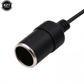 XZT Plug Rokok Mobil USB Cigarette Plug Power Socket 5 V to 12 V - XZT0017 - Black - 8