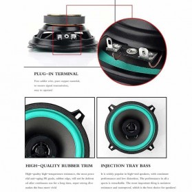 Onever Speaker Subwoofer Mobil HiFi 5 Inch 140W 1 PCS - CX-502 - Black/Blue - 6