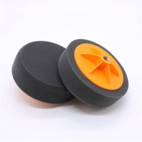 MATCC Pengganti Polishing Pad Car Foam Disk Waxing Sponge Wheel 6 Inch 145 mm - M014 - Black