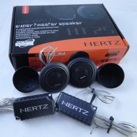 HIEnergy Speaker Mini Dome Tweeter Loudspeaker Mobil HiFi 120 W 2 PCS - HT25 - Black - 2