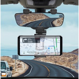 INIU Car Holder Smartphone Spion Mobil Rearview Bracket - OU30 - Black