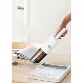 SUNSKY Handheld Vacuum Cleaner Penyedot Debu Mobil Wireless Two Cell Batteries 120W - A-041 - White - 7