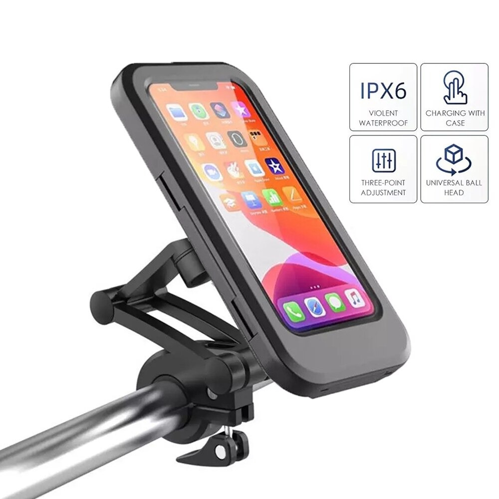 Gambar produk AZM Holder Smartphone Sepeda Adjustable Bicycle Phone Case - M3