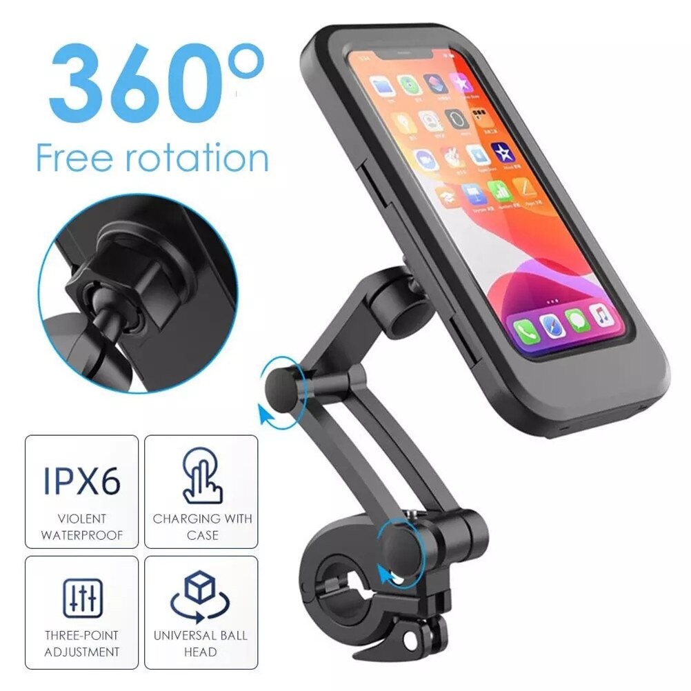 Gambar produk AZM Holder Smartphone Sepeda Adjustable Bicycle Phone Case - M3