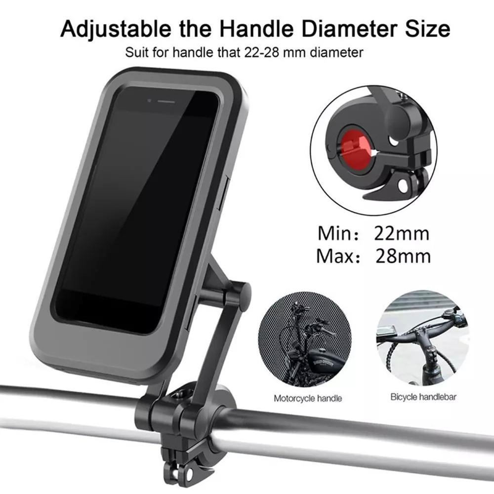 Gambar produk AZM Holder Smartphone Sepeda Adjustable Bicycle Phone Case - M3