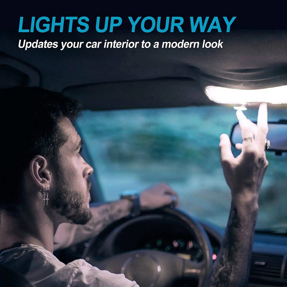 Gambar produk NightAngel Lampu Sein Mobil LED T10/W5W/194/168 5W 10 PCS - T10L