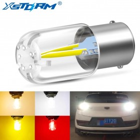 Xstrom Lampu Rem Mobil LED 1156 P21W BA15S Cool White - XM01 - White
