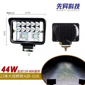 Xianyi Science Lampu Sorot Flood Spotlight Waterproof 44W Cool White 6500K- SDL1844 - Black - 1