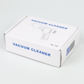 KROAK Vacuum Cleaner Penyedot Debu USB Rechargeable 4000mAh 3800Pa - HL-107 - Gray - 10