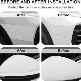 SEAMETAL Stiker Pelindung Mobil Car Scratchproof Protector Tape 70 mm x 3 m - C405 - Transparent - 5
