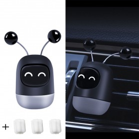LANXUAN Parfum Mobil Car Air Vent Clip Air Freshener - AF012 - Black
