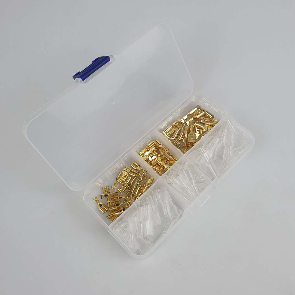 Gambar produk CNZG Terminal Wire Crimp Connector Spade Kit 120 PCS - SC7