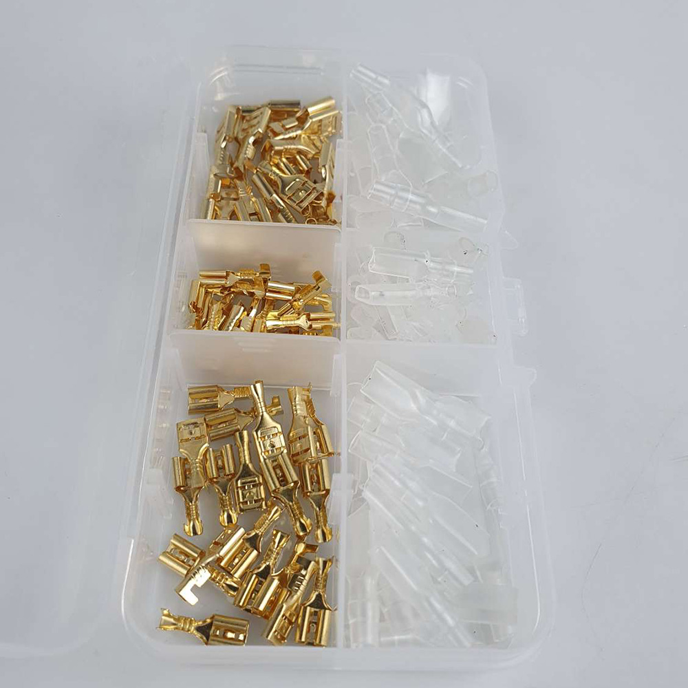 Gambar produk CNZG Terminal Wire Crimp Connector Spade Kit 120 PCS - SC7
