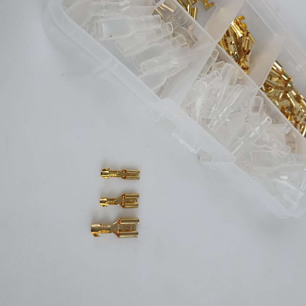 Gambar produk CNZG Terminal Wire Crimp Connector Spade Kit 120 PCS - SC7