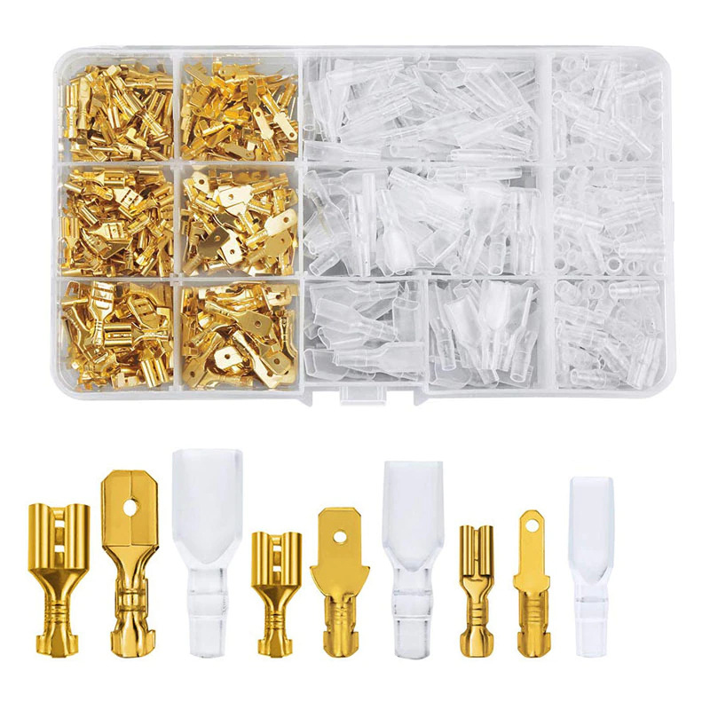 Gambar produk CNZG Terminal Wire Crimp Connector Spade Kit 270 PCS - SC7