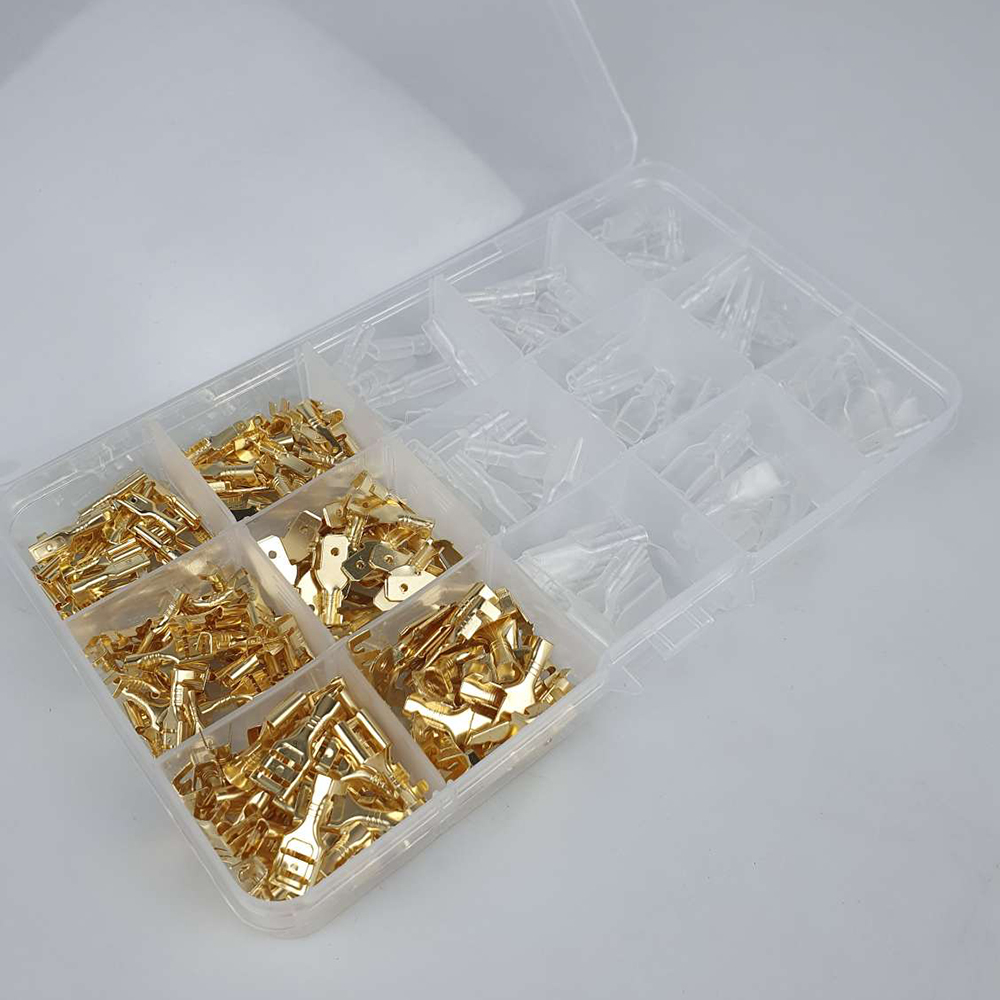 Gambar produk CNZG Terminal Wire Crimp Connector Spade Kit 270 PCS - SC7