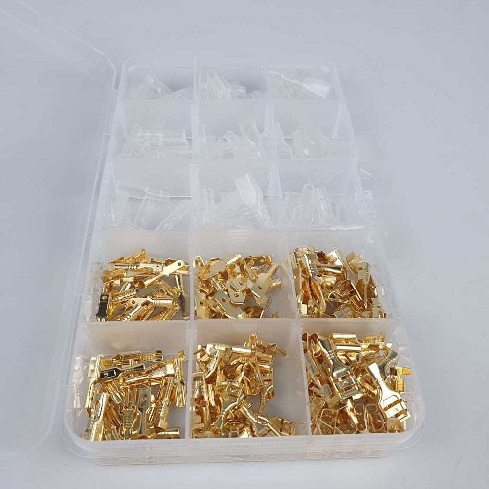 Gambar produk CNZG Terminal Wire Crimp Connector Spade Kit 270 PCS - SC7