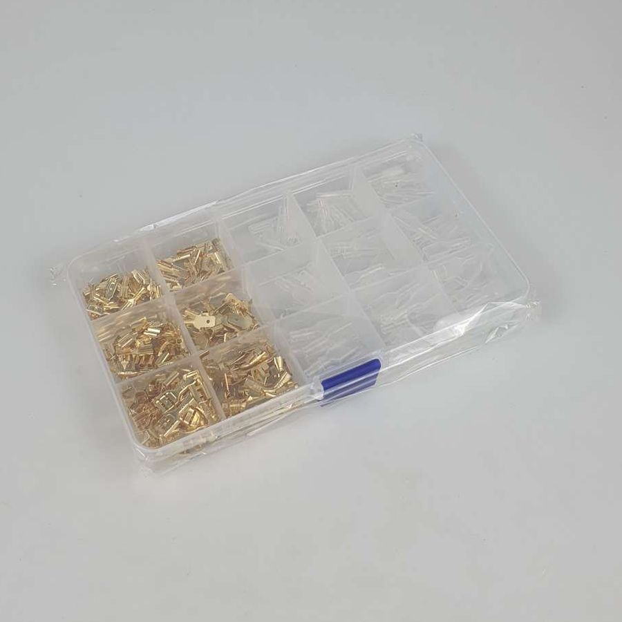 Gambar produk CNZG Terminal Wire Crimp Connector Spade Kit 270 PCS - SC7