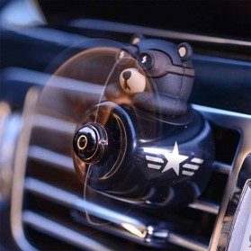 HIKII Parfum Mobil Car Air Vent Clip Air Freshener - X01-C3 - Black