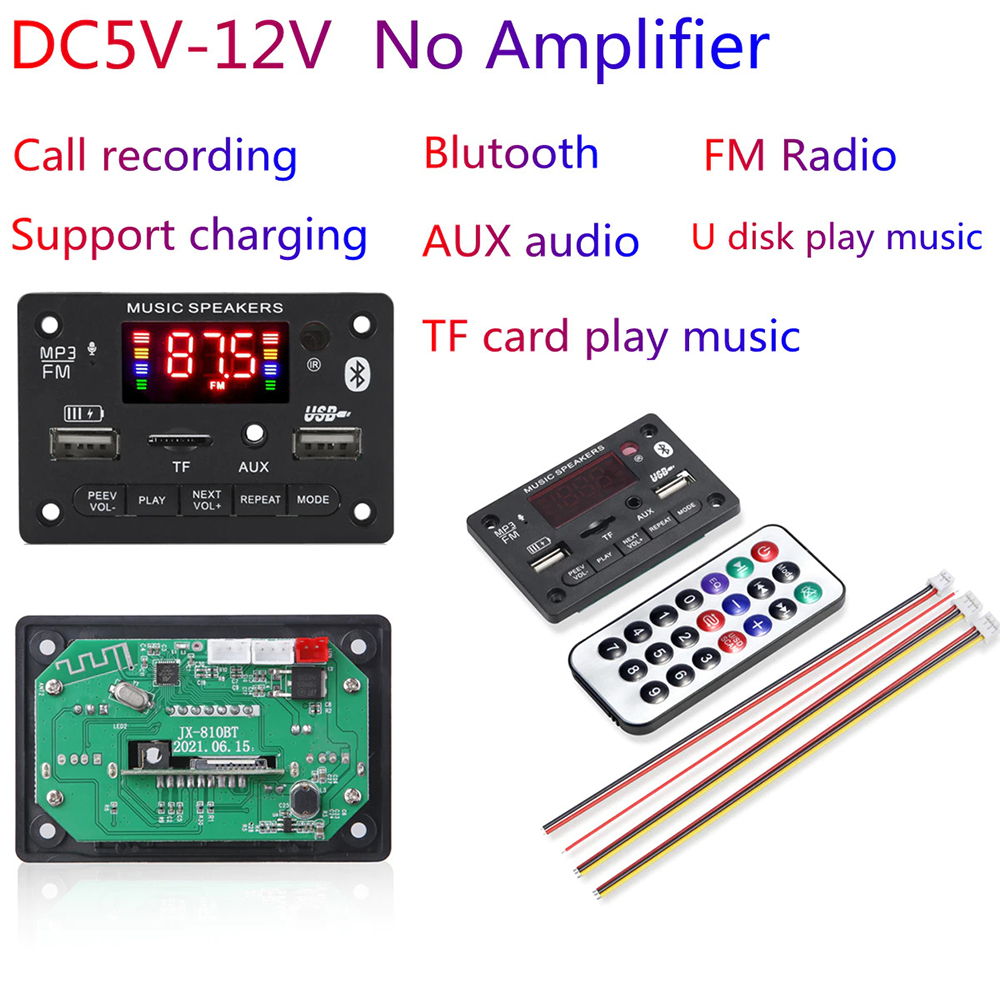 ARuiMei Tape Audio Mobil MP3 Player Bluetooth Wireless Receiver JX