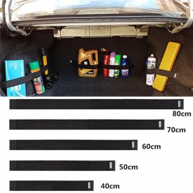 Feideli Strap Organizer Bagasi Mobil Car Trunk Belt 80 cm - C385 - Black