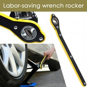 MrJack Kunci Pas Dongkrak Mobil Ratchet Wrench Rocker - GS205 - Black