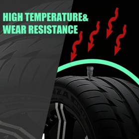 MUQZI Karet Tambal Ban Rubber Stud Tire Fast Repair Size L 10 PCS - LN122 - Black - 8