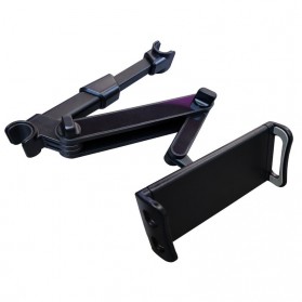 LHGJTP Backseat Smartphone Car Holder Mobil Flexible 360 Degree for Tablet 4.7-12.9 Inch - CRP938 - Black