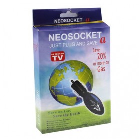 Neo Socket Fuel Economizer Save Gas Saver - Black