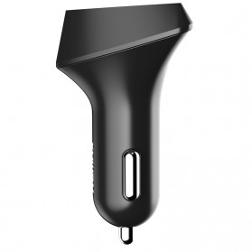 Remax Charger Mobil Alien Series Car Charger 2 USB 3.4A - RCC-208 - Black - 2