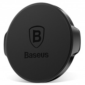 Baseus Small Ears Magnetic Car Holder Smartphone Flat Type - SUER-C01 - Black - 1