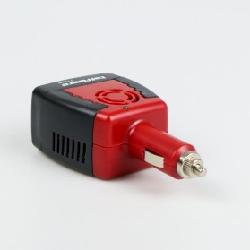 Taffware Power Car Inverter DC 12 V to AC 110/220V EU Plug 5V USB Charger 150W - T150W - Black/Red - 6