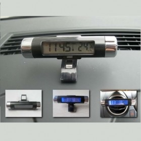 Thermometer Digital Backlight Car - CT20 - Black/Silver - 3