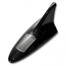 VigoAcme Shark Fin Lampu Solar Mobil Bentuk Sirip Hiu 8 LED - FZWJSD - Black - 1