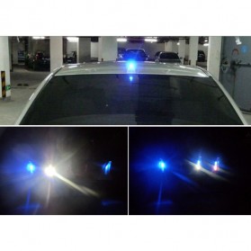 VigoAcme Shark Fin Lampu Solar Mobil Bentuk Sirip Hiu 8 LED - FZWJSD - White - 4
