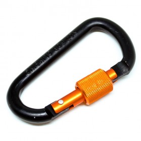 Karabiner Aluminium Quickdraw - Black - 1