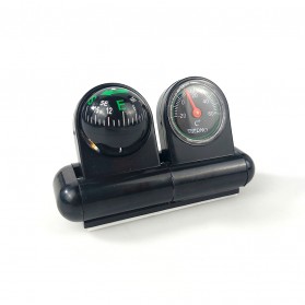 FORAUTO Kompas Mobil Car Compass & Thermometer - C288-5 - Black