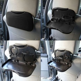 Meja Lipat Mobil Foldable Back Seat Table Multifunction - JH-924 - Black
