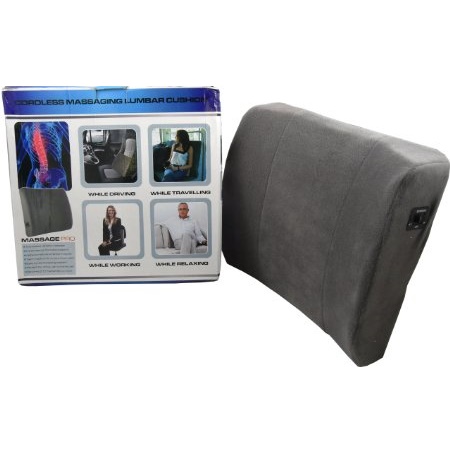 Massage Pro Car Cushion / Bantal Pijat Kursi Mobil - Gray 